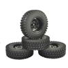 4PCS Durable 1.9 Inch Crawler Tires 98MM for Axial SCX10 D90 TF2 MST CC01 1:10 RC Spare Part Accessory view 1
