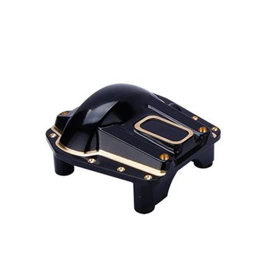 1/6 RC Crawler Brass Front Rear CNC Brass Axle Differential Diff Cover for Axial SCX6 Spare Part Accessory