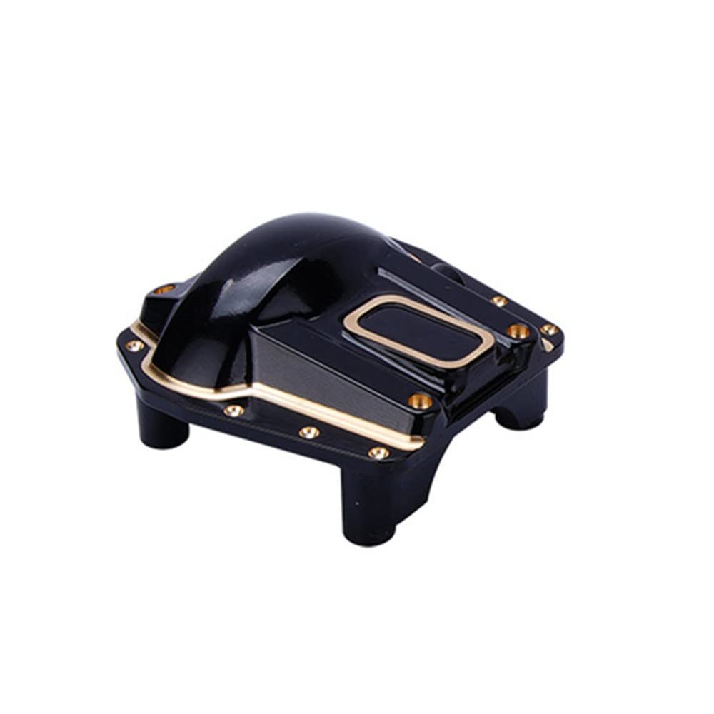 1/6 RC Crawler Brass Front Rear CNC Brass Axle Differential Diff Cover for Axial SCX6 Spare Part Accessory