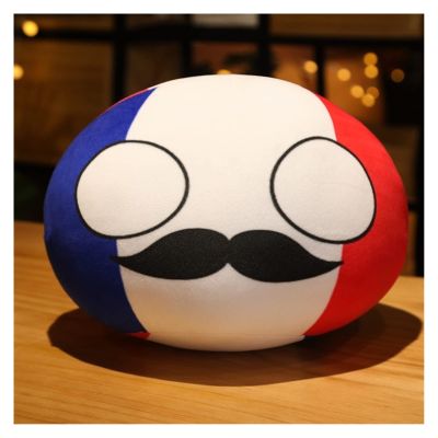 GANGKJDS 10/30/40cm Country Ball Decorate Polish Ball Plush Country Ball USA France UK Japan Germany Italy Decor (Color : 12, Size : 30CM)