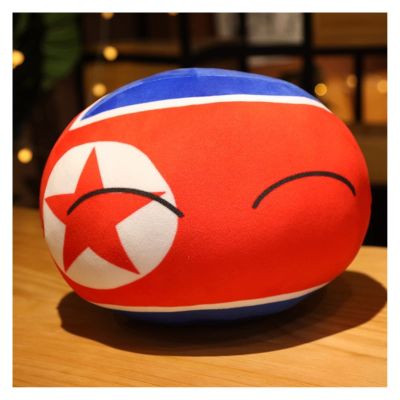 GANGKJDS 10/30/40cm Country Ball Decorate Polish Ball Plush Country Ball USA France UK Japan Germany Italy Decor (Color : 15, Size : 40cm)
