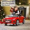 Voupou Push Ride-on Car for Toddlers 1-5, Licensed BMW Z4 Toddler Push Car with Adjustable Push Rod/Horn Music/Silent Wheel, Push Car for Baby Birthday Gift (Red) view 3
