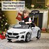 Voupou Push Ride-on Car for Toddlers 1-5,Official Licensed BMW Z4 Toddler Push Car with Adjustable Push Rod/Horn Music/Silent Wheel, Push Car for Baby Birthday Gift view 3