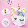 WERNNSAI Unicorn Piata - Unicorn Party Supplies Piata with Stick and Blindfold for Girls Kids Birthday Party Game Anniversary Classroom Activities Unicorn Them Party Decorations(15.7'' x 12.2'') view 3