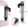 AXSPEED RC Shocks 56mm Adjustable Long Shock Absorber Damper for 1/18 TRX4M Crawler Car(Black) view 2