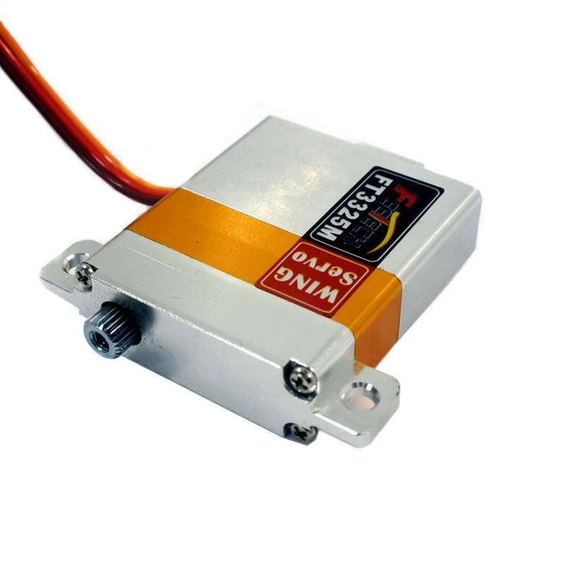 Micro Mini Servo RC Servo Glider Aircraft Metal Gear 7KG Full Aluminum Slim Wing Servo FT3325M