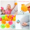 100pcs Mini Rubber Ducks Bath Toys, Multicolor Rubber Duckies Bulk, Mini Ducks Hiding for Cruise Ship Party Favors Shower Decorations Ducky Themed Pool Squeeze Games Classroom Prize view 3