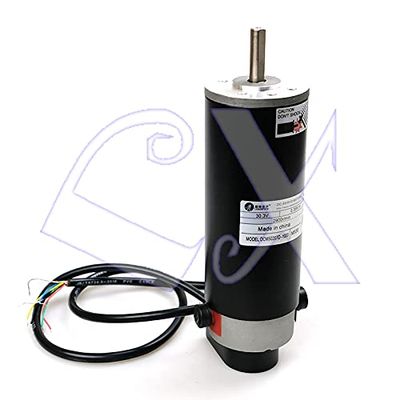 100% Leadshine CNC Brush DC Servo Motor DCM50205-04D-1000 24V 3400rpm 0.25NM Large format printer spare parts