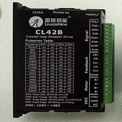 Leadshine Closed Loop Stepper Drives CL42B suit 17 stepper motor instal 1000 lines encoder & servo motors CME Series motors - (Voltage: 58.66)