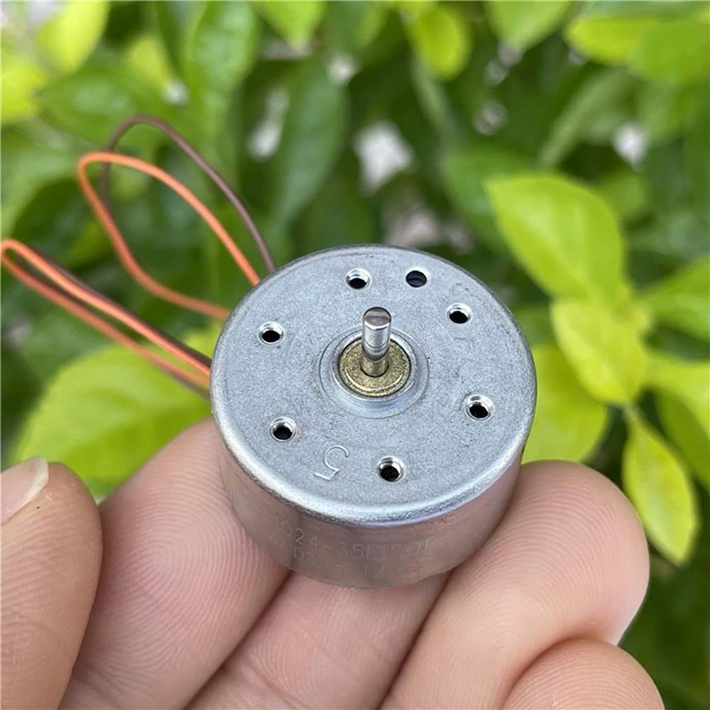 Micro 300 Motor Electric DC 6V-9V 4300RPM 6mA 1.5mm Shaft Dia. Mini Current Solar Experiment Panel Toys Car Model Type