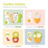 Cuterabit 12PCS Baby Rattles Toys Set with Storage Case, Teething Toys for Babies, Newborn Christmas Gift for Baby Infant Boys and Girls 0 1 2 3 4 5 6 7 8 9 10 11 12 Months view 3