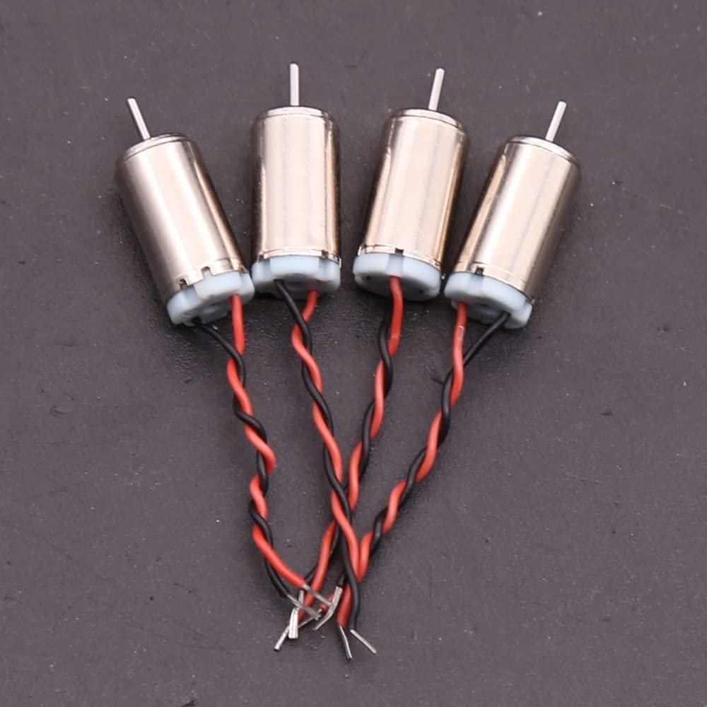 4Pcs 6x12mm Coreless Motor DC1.5V-3V 36500RPM Super High Speed 20mA Hollow Cup 612 Micro Motors DIY Electronic Digital Appliance