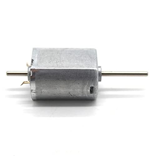 12pcs 130 Dc Motor Double Shaft Length 8mm 18mm High Speed 3v 6v 2200rpm 4750rpm Micro Metal Moter Diy Engine Model Toy Car Fan - Dc Motor -