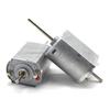 12pcs 130 Dc Motor Double Shaft Length 8mm 18mm High Speed 3v 6v 2200rpm 4750rpm Micro Metal Moter Diy Engine Model Toy Car Fan - Dc Motor - view 2