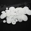 1 set 46 kinds of gear bag white plastic gear DIY accessories for toys gear robot technology view 1