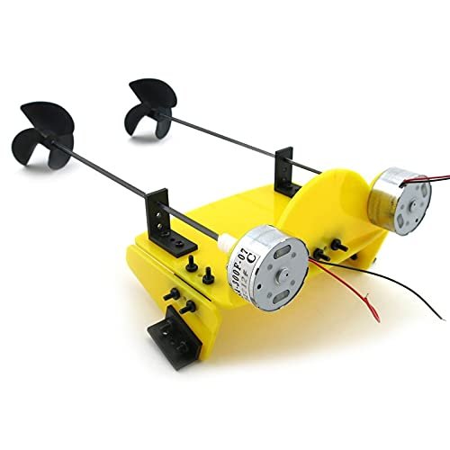 DC 3V RC Remote control Ship Boat DIY Model material Handmade 300 DC MOTOR - (Speed(RPM): RC boat suite, Voltage(V): 3V)