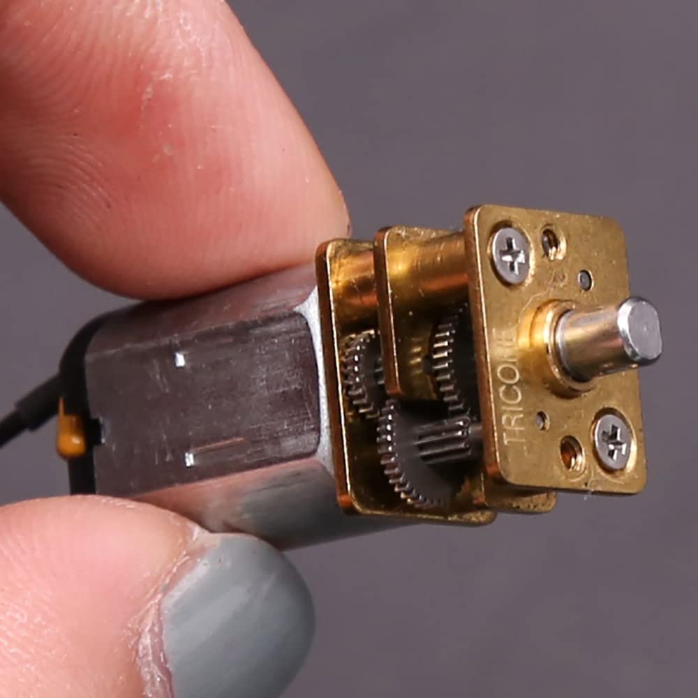 24.2mm *12mm N20 DC Gear Motor Motor DC 3V 5V 6V Micro Motor 20MA All Metal Gearbox Dc Motor