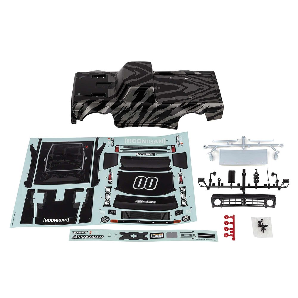 Team Associated Reflex 14R Hoonitruck Body Set painted ASC21588 Electric Car/Truck Option Parts