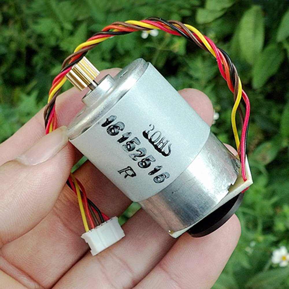 1PCS RS-385 Motor DC 12V 24V 5300RPM-10800RPM High Speed 14T Gear Speed Encoder Disk Printer