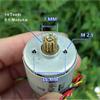 1PCS RS-385 Motor DC 12V 24V 5300RPM-10800RPM High Speed 14T Gear Speed Encoder Disk Printer view 3