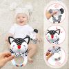 Baby Rattles 0-6 Months Newborn Toys Infant Toys 0-6 Months Rattles for Babies 0-6 Months Baby Toys 0-6 Months, Black and White High Contrast Baby Toys for 0 3 6 9 12 Months (Baby Rattles) view 2