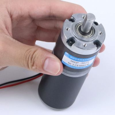 12V 24VPlanetary DC gear motor 36GP-36ZY High torque positive and negative Carbon Brush micro-small Electric Engine low speed - (Speed(RPM): 12V 1538RPM, Voltage(V): 8mm only Motor)
