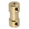 2/2.3/3/3.17/4/5/6mm N20 Motor Shaft Coupling Coupler Connector Sleeve Adapter Brass Transmission Joint for RC Boat Car Airplane - (Speed(RPM): 3.17mm to 4mm) view 3