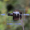 3-phase Mini 1815 Brushless Motor BLDC Motor DC 11.1V 3300KV BO-1815-N2B-383-11 Micro High Speed CW CCW for Multi-axis RC Drone - (Speed(RPM): A Motor) view 4