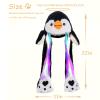Arcimatto Animal Hat Plush Penguin Dress Up Cosplay Party Christmas Holiday Cute Cap for Kids Adults (Black Penguin) view 3