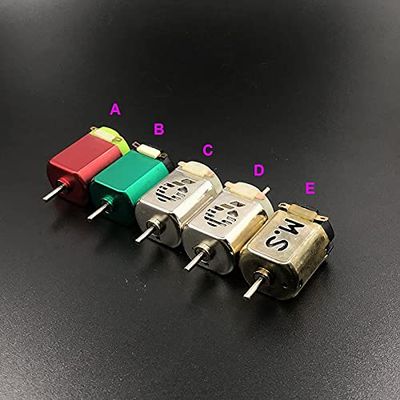 1PC DC 2.4V-3V 30000RPM/50000RPM Ultra High Speed Micro 130 Motor DIY RC 4WD Toy Racing Slot Car - (Speed(RPM): C Silver)