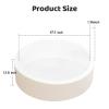 Baby Ball Pit for Toddlers, 47.2" x 13.8" Foam Ball Pit for Kids, Soft Round Ball Pool for Baby, Indoor and Outdoor Playpen, Ideal Gift for Children, White, (Balls not Included) view 3