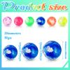 Sumind 100 Pcs Kids Small Bouncy Balls in Bulk Rubber High Bouncing Balls for Baby Toddler Birthday Party Favors Gift Game Prizes Vending Machines Fillers Outdoor Activities (0.98 Inch) view 2