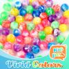 Sumind 100 Pcs Kids Small Bouncy Balls in Bulk Rubber High Bouncing Balls for Baby Toddler Birthday Party Favors Gift Game Prizes Vending Machines Fillers Outdoor Activities (0.98 Inch) view 4