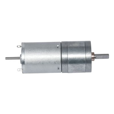 12V 24V DC Brush Gear Motor 10/15/25/35/60/80/130/150/300/600 RPM Lengthening Shaft Installable Encoder DC Gear Motor 25GA370D - (Speed(RPM): 150rpm, Voltage(V): 24V)