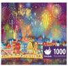 MOMIBOOK Puzzles for Adults 1000 Pieces Jigsaw Puzzles of Fireworks are Gorgeous, Luminous Painting Image Difficult Challenging Hard Impossible Puzzle Unique Funny Party Christmas Birthday Gifts view 1