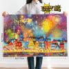 MOMIBOOK Puzzles for Adults 1000 Pieces Jigsaw Puzzles of Fireworks are Gorgeous, Luminous Painting Image Difficult Challenging Hard Impossible Puzzle Unique Funny Party Christmas Birthday Gifts view 2