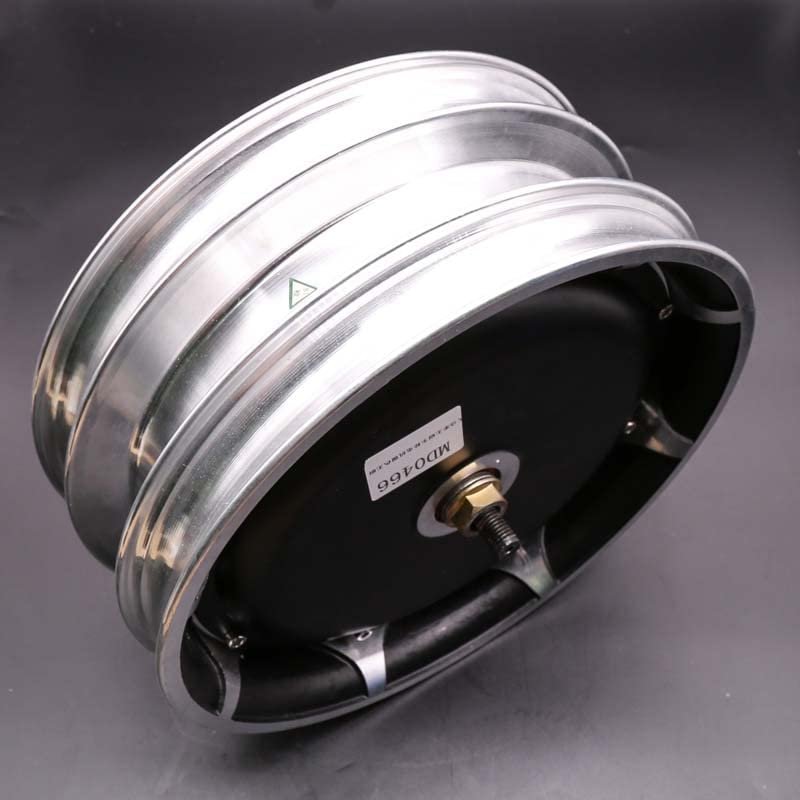 DC48V 450W Electric Car Bicycle Aluminum Alloy Rear Metal Wheel Brushless Motor Driver / Rubber RC Racing Tires Car Wheel Rim - (Speed(RPM): Rubber Tire)