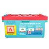 Chuckle & Roar - Learning Blocks: Alphabet Blocks & Learning Flashcards - Educational Learning Activity for preschoolers - Fun and Engaging for Toddlers - Storage Bin Included for Easy cleanup view 2