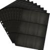 900 Pocket Trading Card Pages 50 Packs, 9 Pocket, 2.7x3.7 inch Ultra-Clear Double-Sided Binder Sleeves for 3/11 Ring Binders for Sports Game Cards Kpop Photocard view 1