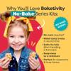 BAKETIVITY No-Bake Crunch Bars Kids Baking Kit & STEAM Lessons | No Oven Required, Easy to Make Crunch Chocolate Bars for Kids Ages 6+ |Baking Set with Pre-Measured Ingredients | Fun Gift view 3