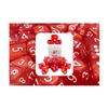 Marble Red Dice - Set of 15 w/Arch'd4 view 1