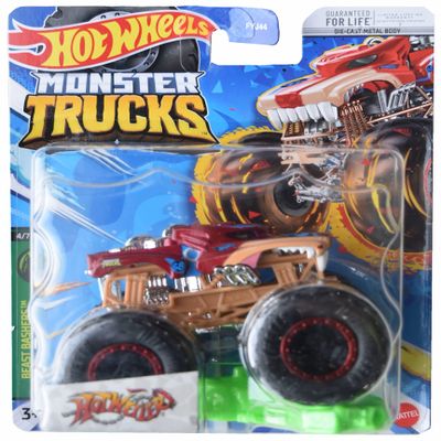Hot Wheels Monster Trucks Hotweiler, Connect and Crash Beast Bashers 4/7