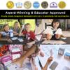 Award-Winning Math Flash Cards  711 Multiplication & Division Facts (012)  Jumbo Cards (3.1 x 5.2), Visual Aids, 2 Dice, Games, Charts & Mastery Divider Tabs  Grades 36 Classroom & Homeschool view 2