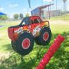 Jergrim Monster Truck Piata, 4 Piece Set, perfect for Kids Birthday Parties, Race Car Party Supplies fits piata candy and party favors (16X10) Durable! (Red Monster Truck) view 2