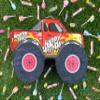 Jergrim Monster Truck Piata, 4 Piece Set, perfect for Kids Birthday Parties, Race Car Party Supplies fits piata candy and party favors (16X10) Durable! (Red Monster Truck) view 4