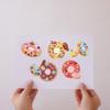 24 Sheets Make Your Own Donuts Stickers Make A Face Stickers for Kids Toddlers with Fantasy Donuts DIY Craft Sticker Kids Party Favor Supplies Crafts view 4