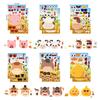 24 Sheets Make Your Own Farm Animals Stickers Make A Face Stickers for Kids Toddlers with Fantasy Farm Animals DIY Craft Kids Party Favor Supplies Crafts view 2