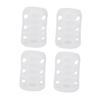 TOYANDONA Infant Bottles Feeding Glass Covers Baby Bottle Cover Silicone Bottle Case Nursery Bottle Protector Cover Baby Bottle Protector Cover Nursery Bottle Cover Protection Cap Milk 4pcs view 1