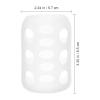 TOYANDONA Infant Bottles Feeding Glass Covers Baby Bottle Cover Silicone Bottle Case Nursery Bottle Protector Cover Baby Bottle Protector Cover Nursery Bottle Cover Protection Cap Milk 4pcs view 2