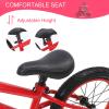 GASLIKE 16 Inch Balance Bike for Big Kids Ages 4-8 Years Old Boys and Girls, No Pedal Sports Training Bicycle, Adjustable Seat Pneumatic Tires Quick Assembly (Red) view 4
